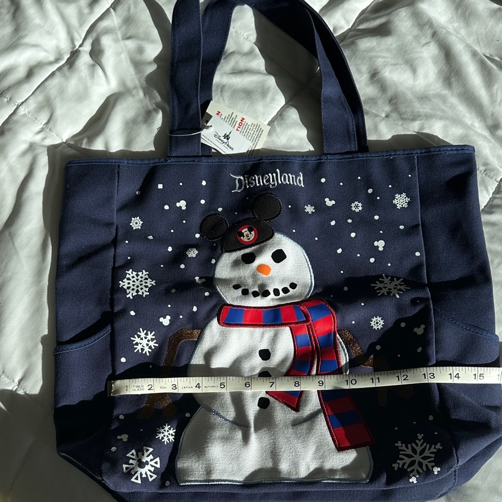 Disneyland Snowman Tote Bag